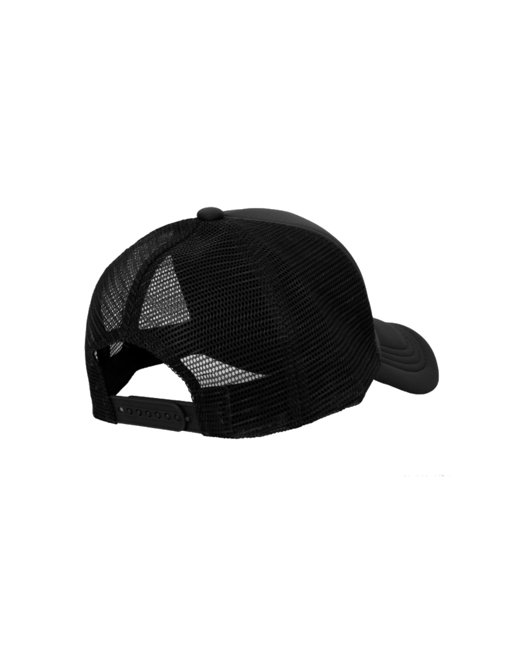 Black Logo Trucker