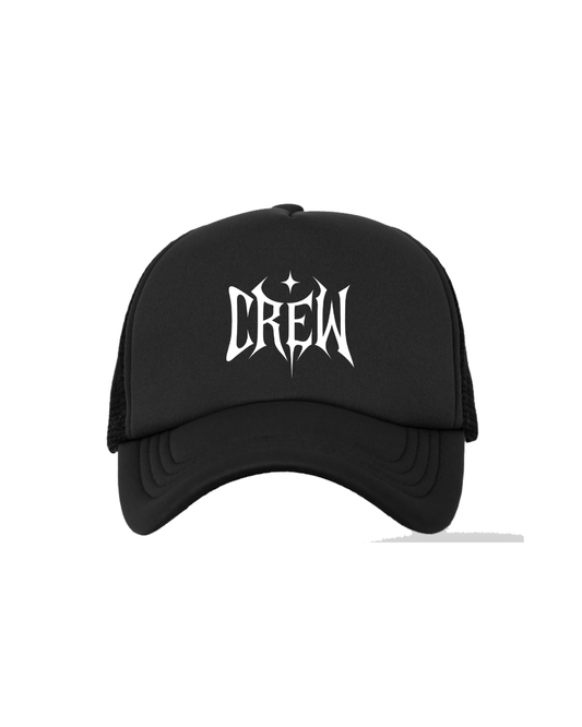 Black Logo Trucker